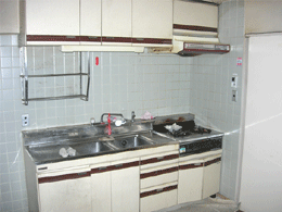 キッチンリフォーム工事 Before