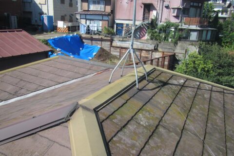 屋根塗装（S邸）